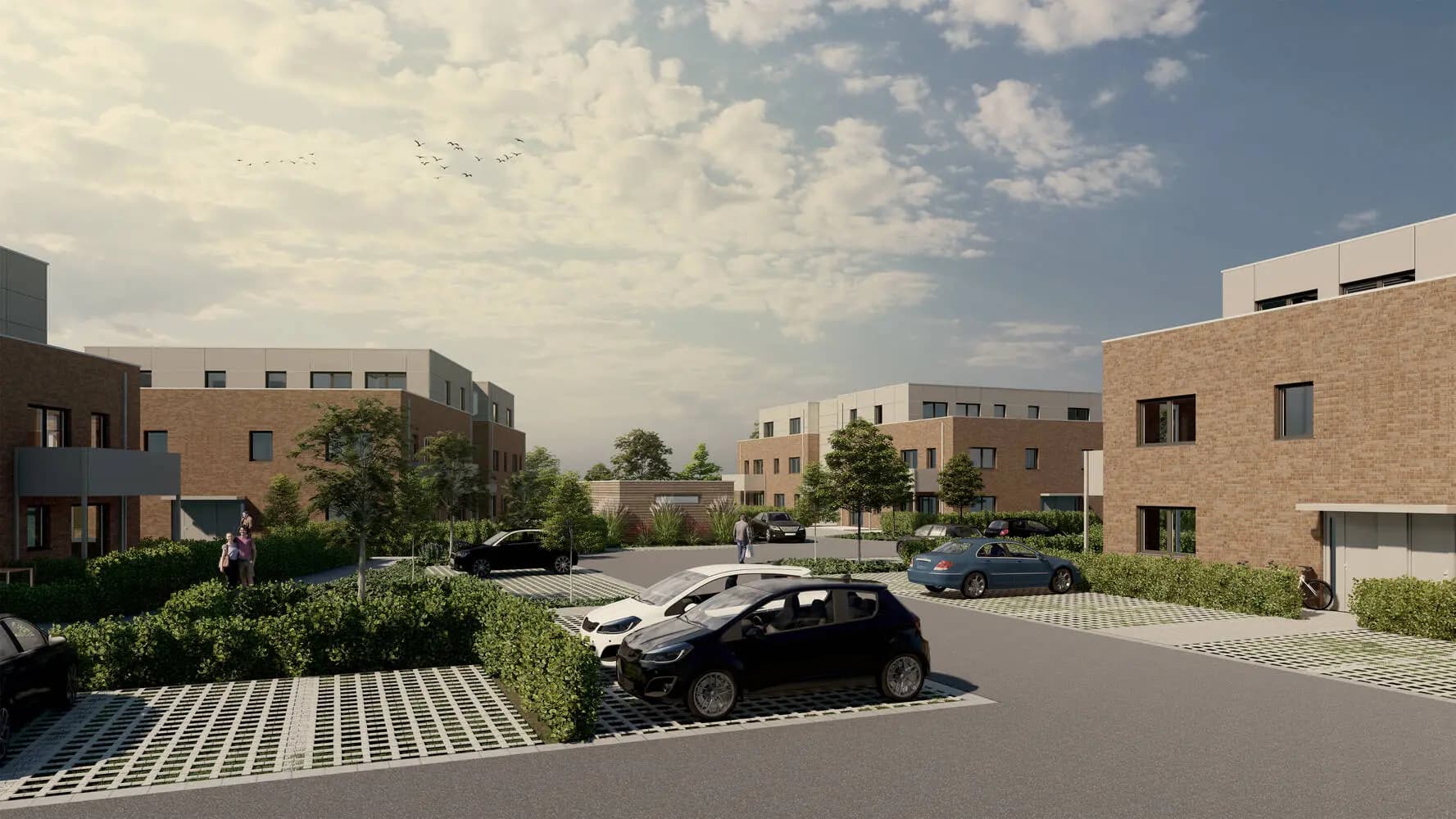 Modernes Wohngebäude Green Living Wilmsberg
